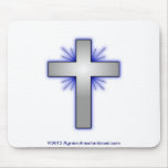A Cross Agrainofmustardseed.com Mouse Pad mousepads