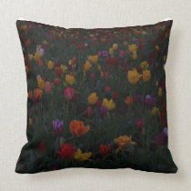 A crowd of tulips pillows