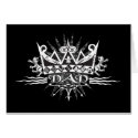 A CROWN FOR DAD Card