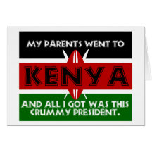 A Crummy Souvenir of Kenya Cards