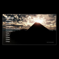 A Culture's Identity – Aerial Business Cards business cards