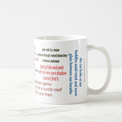 A Cup full of Mindfulness – Haiku Winter Classic White Coffee Mug