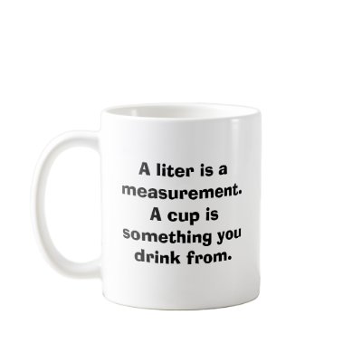 A cup is something you drink from. mugs by gometric