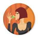 a cup of coffee magnets by VioDeSign a cup of coffee magnets