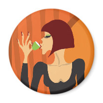 a cup of coffee magnets by VioDeSign a cup of coffee magnets
