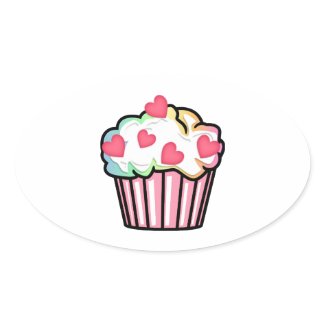 A Cupcake Love sticker