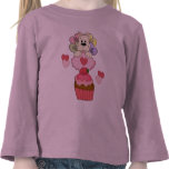 A Cupcake Puppy Valentines T-shirts