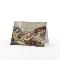 A curious god. Christmas cards by briman232 A curious god. Christmas cards