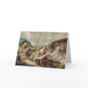 A curious god.            Christmas cards