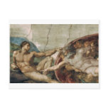 A curious god.  Postcard