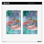 A cute baby in hand fantasy kindle fire skins