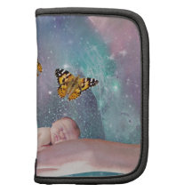 A cute baby in hand fantasy organizers