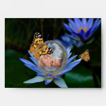 A cute baby lily butterfly bubble envelopes
