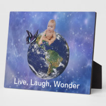 A cute baby's world dream plaques