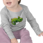 A cute chameleon lizard tee shirts