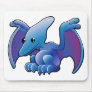 A cute friendly dinosaur pterodactyl or pteranodon mouse pads