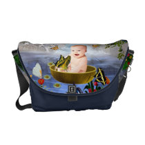 A cute nature baby messenger bags