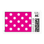 a cute pink postage stamp