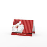 A Cute Santa Claus Holiday Christmas Card