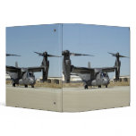 A CV-22 Osprey prepares for take-off binders