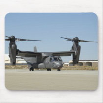 A CV-22 Osprey prepares for take-off Mouse Pads
