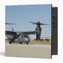 A CV-22 Osprey prepares for take-off Vinyl Binders