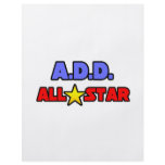 A.D.D. All Star Personalized Flyer
