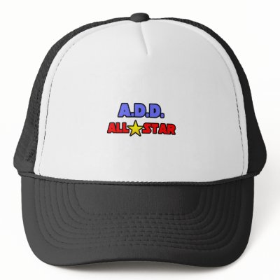 A.D.D. All Star Hat by ADD_ADHD_Shirts