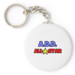 A.D.D. All Star Keychain