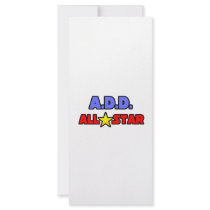 A.D.D. All Star rack cards