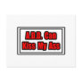 A.D.D. Can Kiss My Ass Post Card