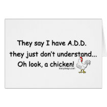 A.D.D. Humor cards by ironydesign A.D.D. Humor cards
