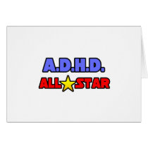 A.D.H.D. All Star cards by ADD_ADHD_Shirts A.D.H.D. All Star cards