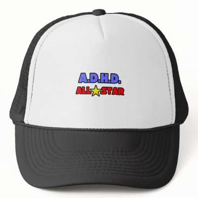 A.D.H.D. All Star Hat by ADD_ADHD_Shirts