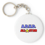 A.D.H.D. All Star Keychain