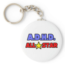 A.D.H.D. All Star Keychains