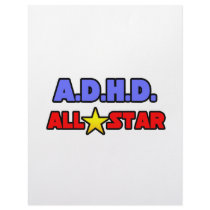 A.D.H.D. All Star letterhead by ADD_ADHD_Shirts A.D.H.D. All Star letterhead