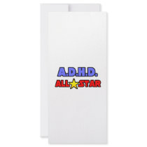 A.D.H.D. All Star Rack Cards