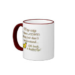 A.D.H.D. Butterfly Humor Coffee Mugs