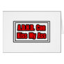 A.D.H.D. Can Kiss My Ass Greeting Cards