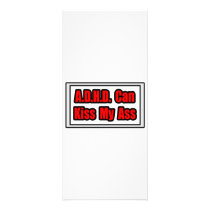 A.D.H.D. Can Kiss My Ass Rack Card Design