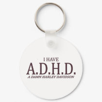 A.D.H.D. keychains by tshirt_doctor A.D.H.D. keychains