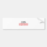 A.D.H.D...Not Cool Bumper Sticker