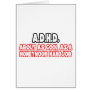 A.D.H.D...Not Cool Cards