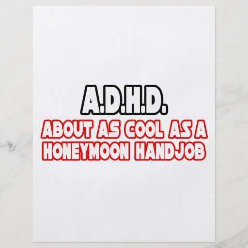 A.D.H.D...Not Cool Personalized Flyer