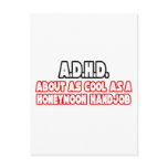 A.D.H.D...Not Cool Post Card