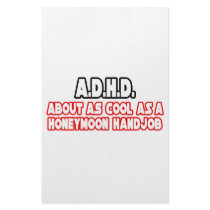 A.D.H.D...Not Cool Personalized Stationery