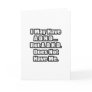 A.D.H.D. Quote Card