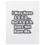 A.D.H.D. Quote Flyer Design