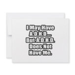 A.D.H.D. Quote Invites
